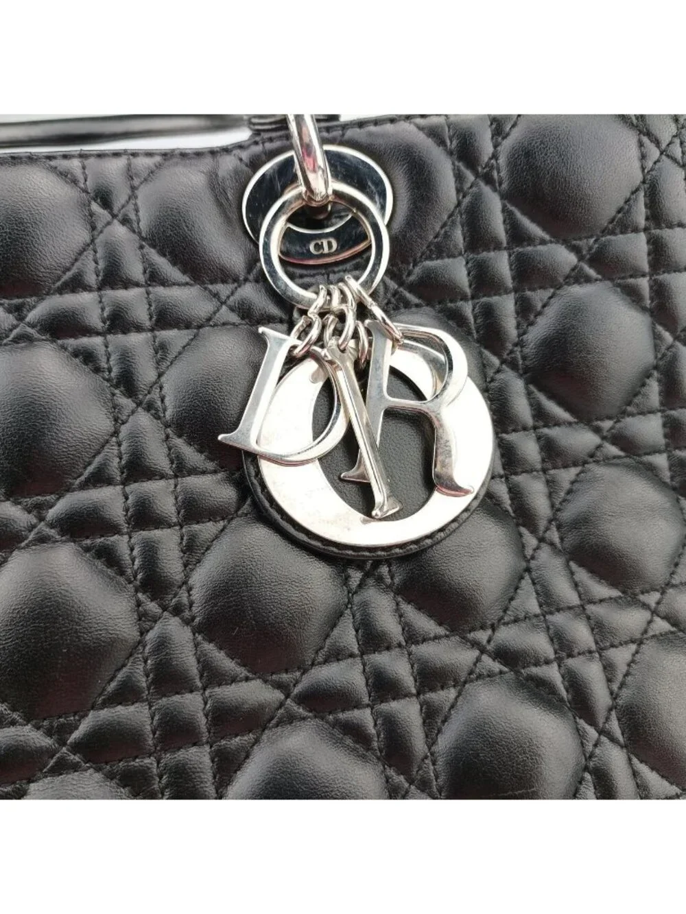 Dior Black Lambskin Handbag